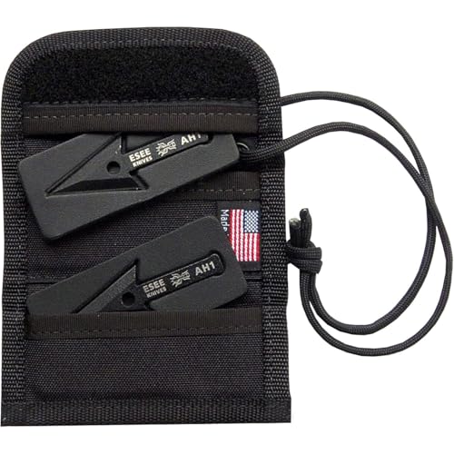 ESEE Arrowhead Wallet with 2 AH-1 Arrowheads