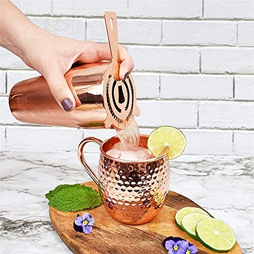Kit de bar con coctelera de acero inoxidable 24 oz miniatura 5