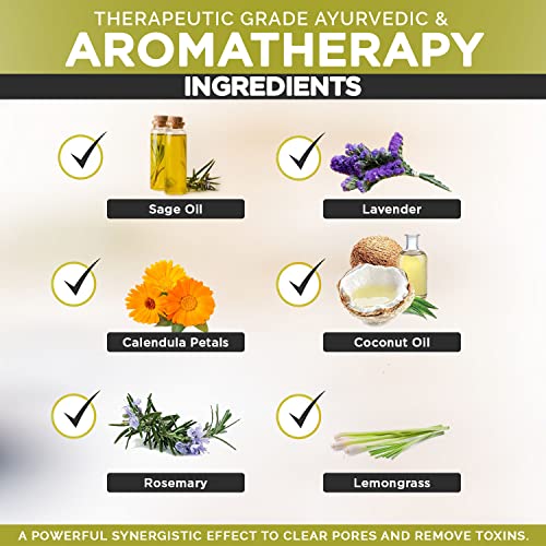 Iheart Fresh Soap Sage And Wild Herb - Long Lasting Rich Creamy Moisturizing Lather - Face & Body Wash Soap For Men And Women - Large 6 Ounce #TOP1