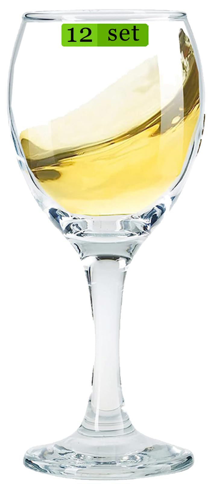 Glsairy Small Wine Glasses Cordial Glasses With Stem | Limoncello Glasses Set of 12 | Port Wine Glasses 4.5oz|150Ml