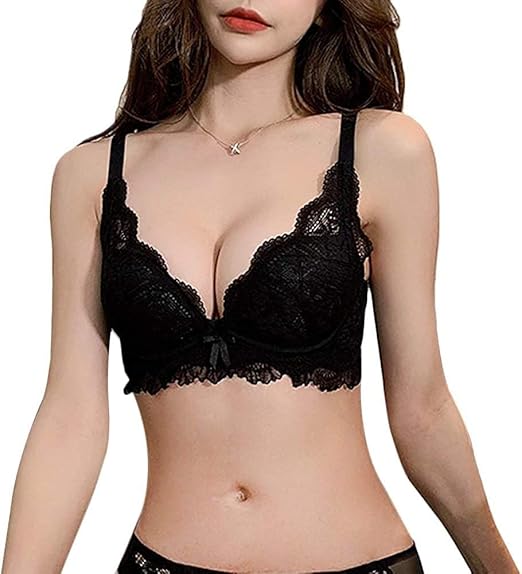 Amazon Co Jp Jalebro ブラジャー 超盛りブラ 育乳 総レース 可愛い 谷間メイク 脇肉補正 美胸 セクシー バストアップ 寄せブラ 小胸 レース痛くない 下着 ナイトブラ ノンワイヤーブラ ファッション