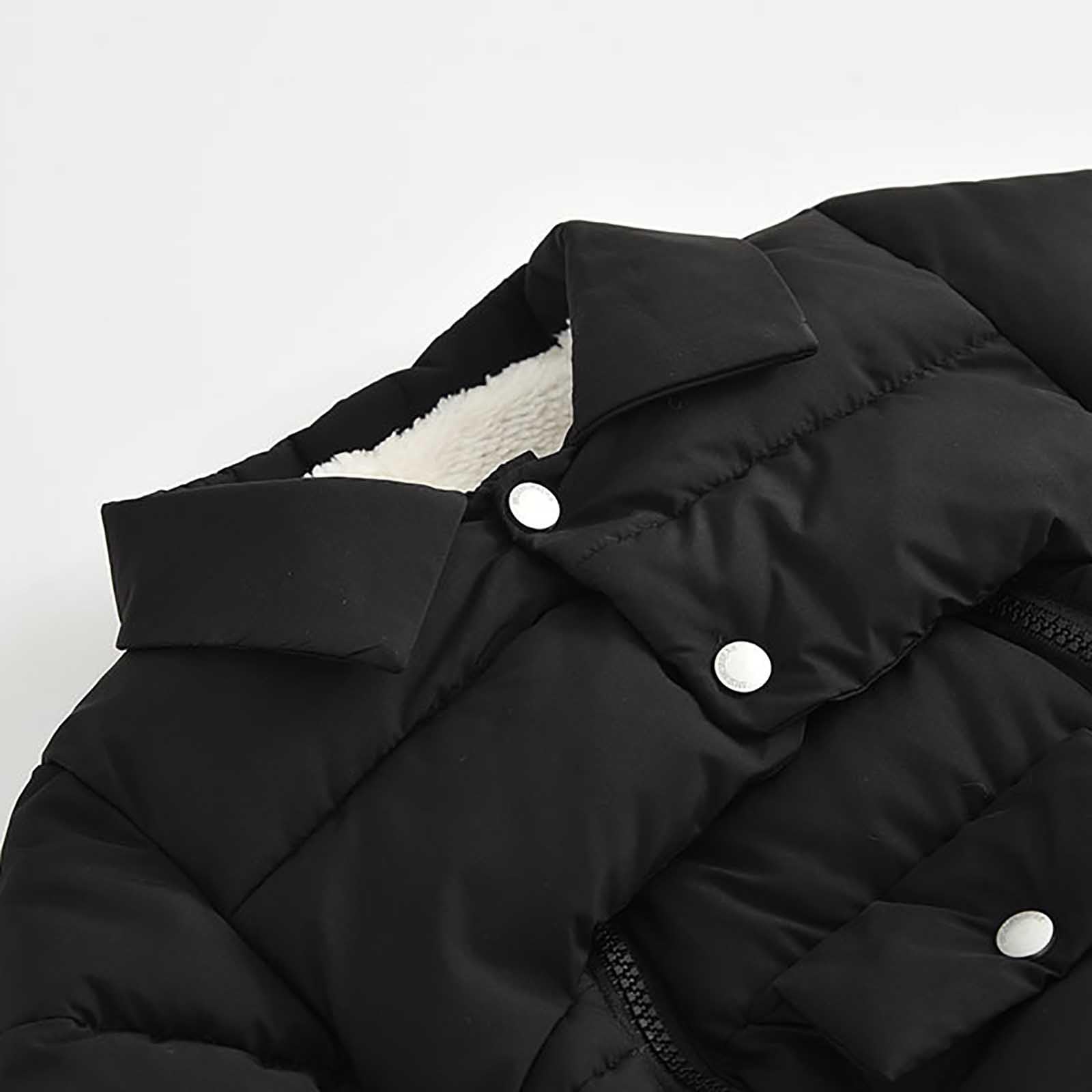 Combinaison Polaire Bebe Une Pièce avec Capuche, Combinaisons de Neige Fille Manteau d'hiver Polaire Grenouillère Bébé Enfant Hiver Chaude Vêtements de Ski Salopettes Vetements d'Extérieur 3-24 mois
