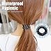 Huryfox 9 Piezas Gomas del Pelo, Espiral Elásticas Cabello Accesorios, Traceless Anillo...