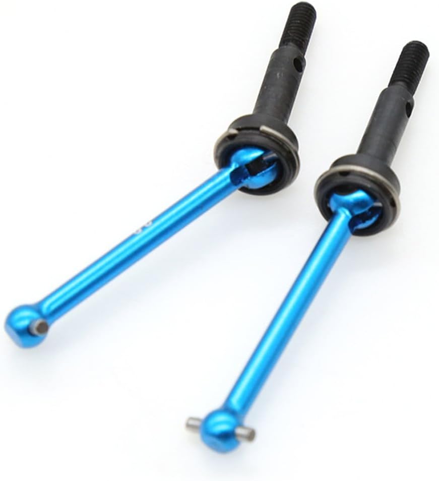 Metal Front and Rear CVD Drive Shaft Axle Set RC Parts for Tamiya 1/10 XV01 TC01 RC Car