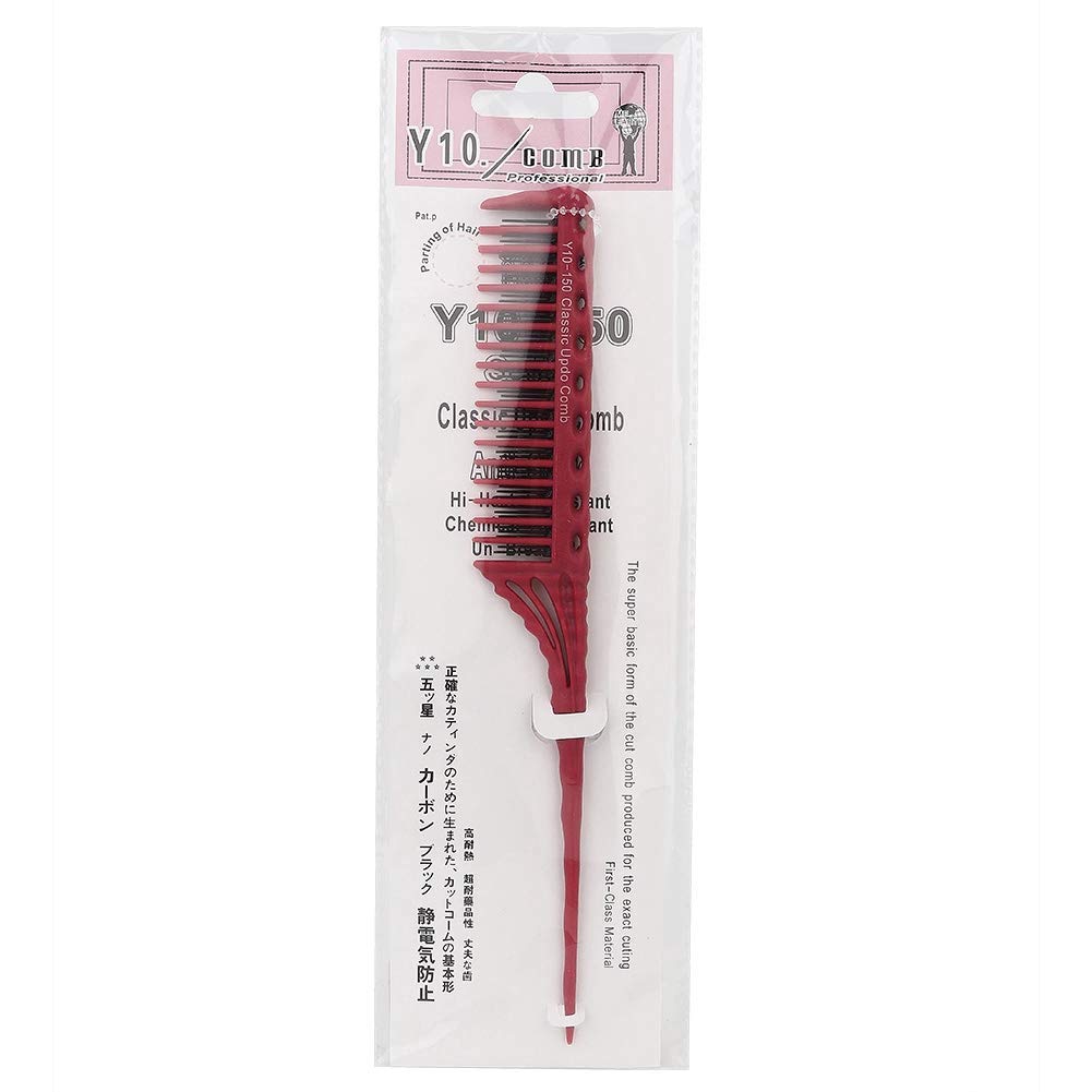 Peigne à Queue Classique Antistatique En Carbone - Marque TONI&GUY - Parfait Pour Le Coiffage