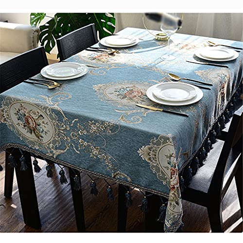 Nappe d'art de style européen nappe de table haute qualité rétro 280cm - 2