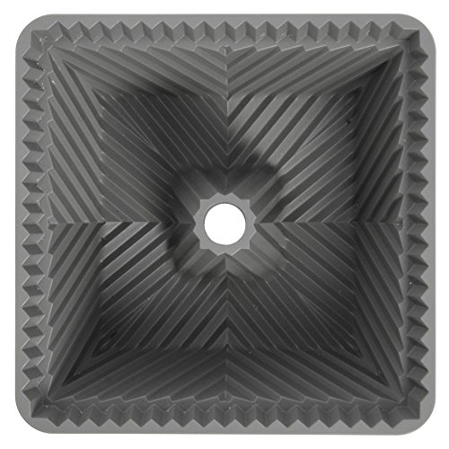 Nordic-Ware-10-Cup-Cast-Aluminum-Square-Nonstick-Bundt-Pan-9-12-L-x-8-12-W-x-4-D Nordic Ware 10 Cup Cast Aluminum Square Nonstick Bundt Pan 9 12 L x 8 12 W x 4 D