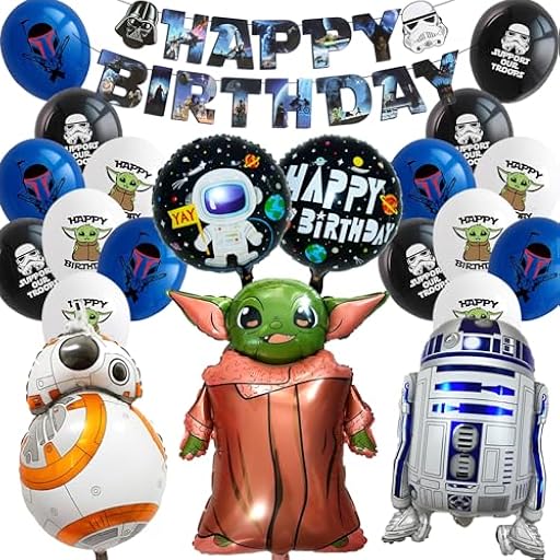 Globos Decoración Cumpleaños Wars, 24 Pcs Globos Decoración Fiesta de Wars, Star Pancarta Cumpleaños, Star Decoració Cumpleaños Niño para Fiestas | Ya disponible en tu tienda friki favorita! En mundofriki.es! Globos Decoración Cumpleaños Wars, 24 Pcs Globos Decoración Fiesta de Wars, Star Pancarta Cumpleaños, Star Decoració Cumpleaños Niño para Fiestas | Ya disponible en tu tienda friki favorita! En mundofriki.es!