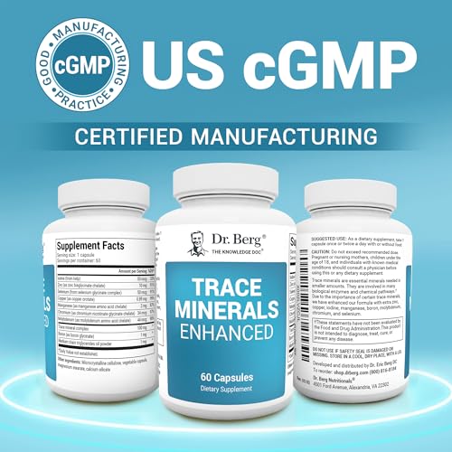 Dr. Berg Nutritionals TRA-MIN-2 Dr. Berg Trace Minerals Enhanced Complex - Complete With 70+ Minerals Including 10 Mg Of Zinc - Dietary Supplement thumb #4