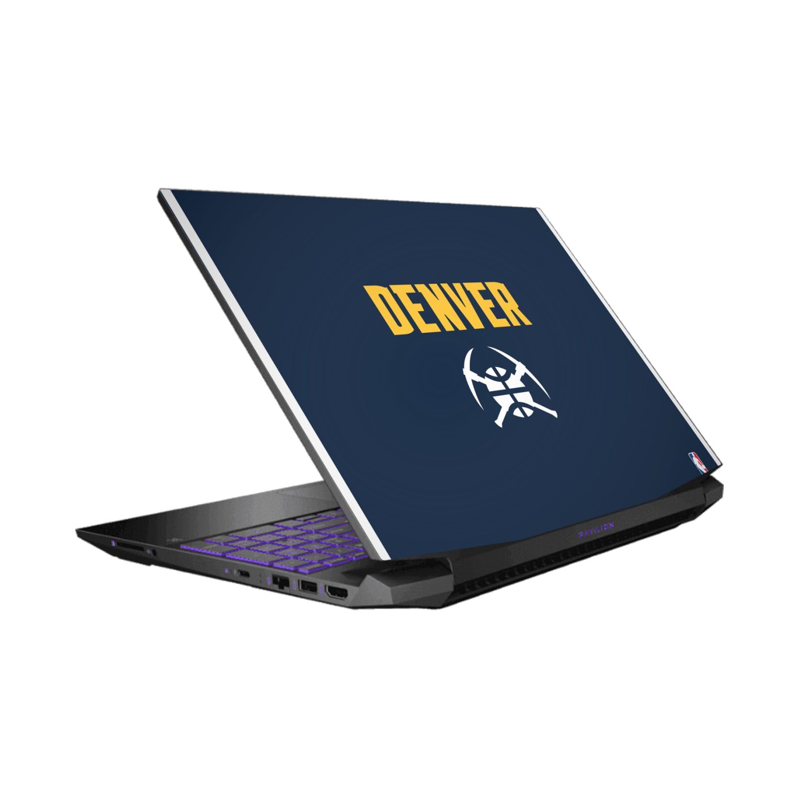Skin Denver Nuggets HP Pavilion 15.6 Evite Rayures Vinyle Bleu - 7