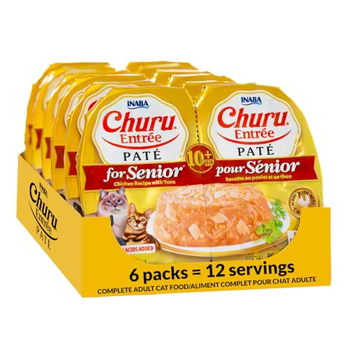 INABA Churu Entrée Pate for Senior Cats