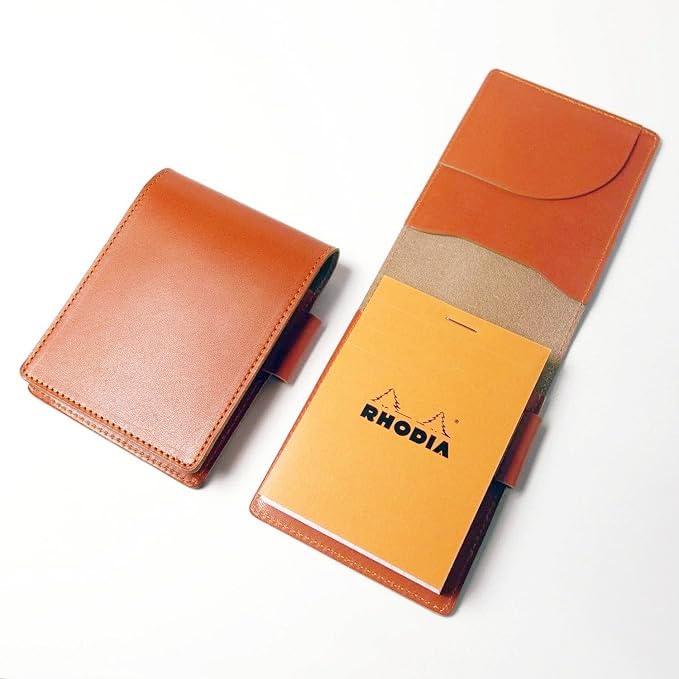 Amazon.co.jp: ロディア カバー No.11 サイズ 本革 メモ帳一冊付き