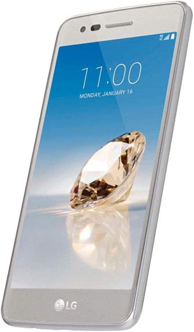 TOP оƒƒERS LG Aristo MS210 | 16GB, 1.5GB RAM | 4G LTE | 13MP camera W/Flash | Android OS 7.0 Nougat | Silver | - GSM Unlocked (Not compatible on metroPCS)