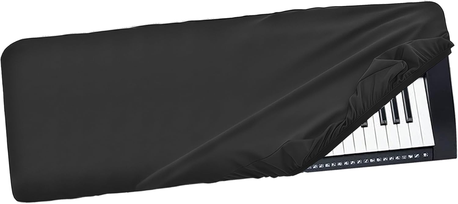 Musiin 61 keys piano keyboard dust cover, compatible with Arturia Astrolab,Yamaha PSR-E283,YPT-280,YPT-270, PSR-E273,PSR-E360,Deluxe Chinlon Dustproof & Anti-scratch, Silky Feel & Tailored Design