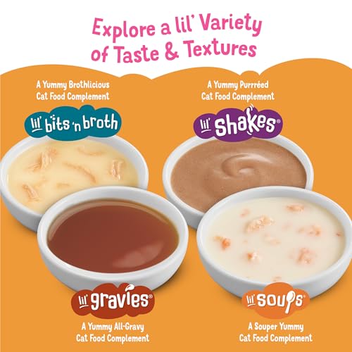 Purina Friskies Lil Soups Cat Food Topper, Salmon, 8 Count, 1.2 oz Cups - image 9