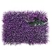 Produktbild Djqw Pflanzenwand künstliche Hecke mit Blumen Garten gefälschte Zaun Mat Panel Gitter Wanddekoration (Color : Purple)