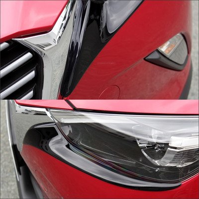 Amazon | CX-3 DK系 アイラインガーニッシュ アンダー カーボン調/Made