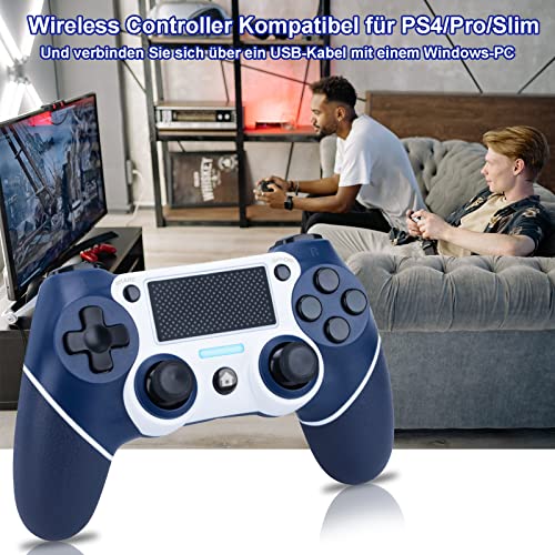 DuLingKer Wireless PS4-Controller mit Vibration und 1000mAh Akku