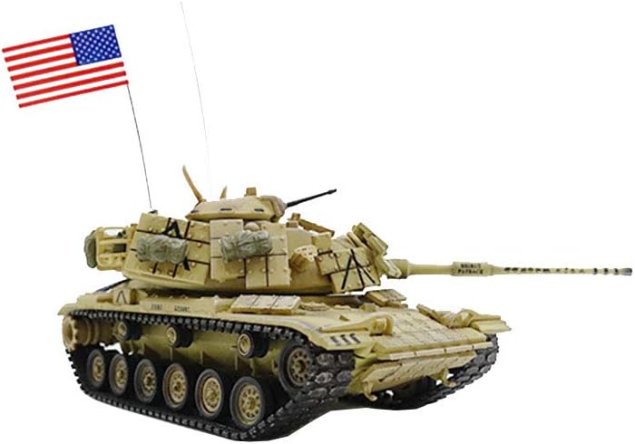 X-Toy1/72 Scale Chariot Alloy Model, Military US M60A1 DIVISION OF THE USMC BEIRUT PAYBACK Model, 5.1Inch X 3.1Inch