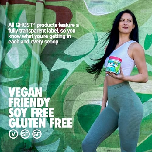 GHOST Greens Powder, Guava Berry - 30 Servings - 19 Superfood Greens & Reds Powder, Fruits, Vegetables, Spirulina, & Chlorella, Prebiotics, 10 Billion CFU Probiotic & Digestive Enzymes - Gluten-Free - Image 6