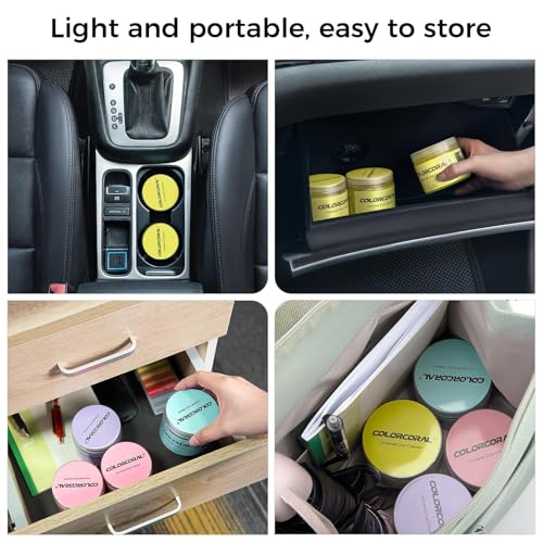 COLORCORAL Cleaning Gel Universal Dust Cleaner for PC Keyboard Car Detailing Office Electronics Laptop Dusting Kit Computer Dust Remover, Computer Gaming Car Accessories, Gift for Men Women 160g - Image 9