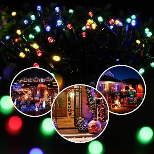 Image of MoonlitDreams LED String Lights, 24 Multicolor Pixel Fairy Lights with Flexible Copper Wire, Bright Decorative Lights for Diwali, Home, Wedding & Party Decoration, Pack of 1