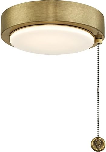 Miniatura 1 de Fanimation LK179AB Fitters, 3.00x7.78x7.78, latón antiguo