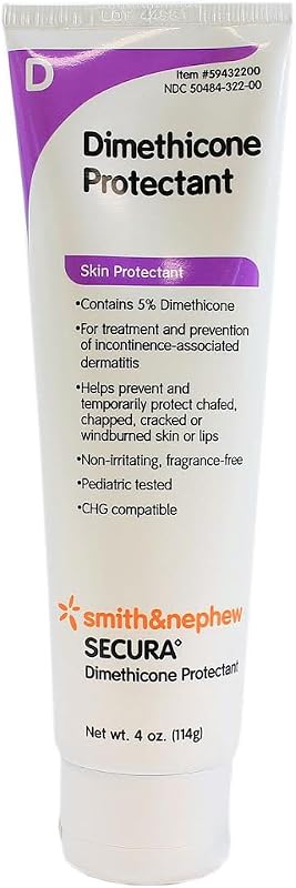 Secura Creme para a pele com dimeticona – 113 g