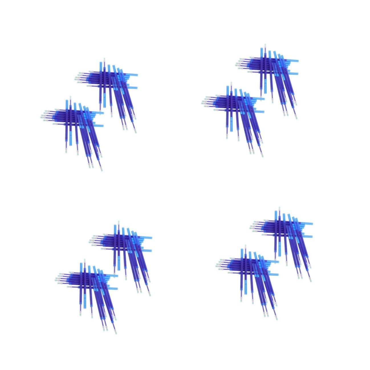 400 Pièces Recharge Stylo Effaçable Bleue Mines Gel Thermosensibles pour Écriture Précise et Correction Rapide Recharge pour Étudiants et Dessin