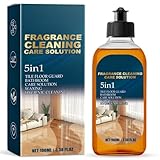 100ml 5 in 1 Fragrance Cleaning Care Solution,Floor Cleaner, Stain Remover and Odor Eliminator,Wooden Floor Clean/er Liquid,Multi Surface Floor Cleaning Liquid, Floor Cleaner for Mopping Home