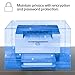 HP LaserJet M209dw Wireless Printer, Print, Fast speeds, Easy setup, Mobile printing,Best-for-small teams