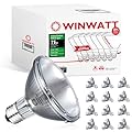 WinWatt PAR30 Short Neck Spot 12 Pack 920lm 75W Eq. ECO Halogen Light Bulb E26 Dimmable 10¡ã Beam 2900K CRI100 120V (Count of 12)