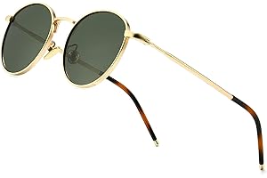 Ponderable Round Polarized Sunglasses for Men and Women
