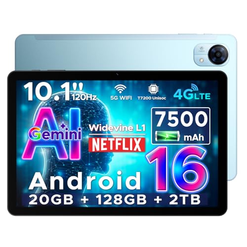 【Registrazione Chiara e Funzioni Pratiche: 8MP + 5MP + Face ID + Widevine L1】📷 Il tablet DOOGEE Tab G5 da tablet 10 pollici è dotato di una fotocamera posteriore da 8MP per registrare chiaramente i momenti preziosi della vita. Una fotocamera frontale da 5MP garantisce videochiamate nitide. Face ID protegge i tuoi dati e la modalità comfort per gli occhi rende più confortevoli le lunghe sessioni di lettura o la visione notturna. Questo tablet android ha anche la certificazione Widevine L1, che ti consente di guardare contenuti HD 1080p reali su piattaforme come BBC iPlayer.