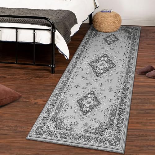 HOMROE Grey Hallway Runner image