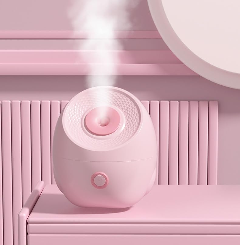 Image of Face Steamer with Deep Mist Hydration Facial Steamer Nano Ionic - Portable Skin Hydrating Device with Fine Spray Nozzle for Facial Spa, Blackhead Removal and Moisturizing Skincare at Home