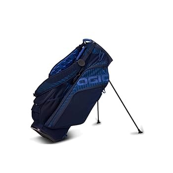 オジオ OIDO スタンドキャディバッグ ブラック・オレンジ 9.5インチ オジオ OIDO スタンドキャディバッグ ブラック・オレンジ 9.5