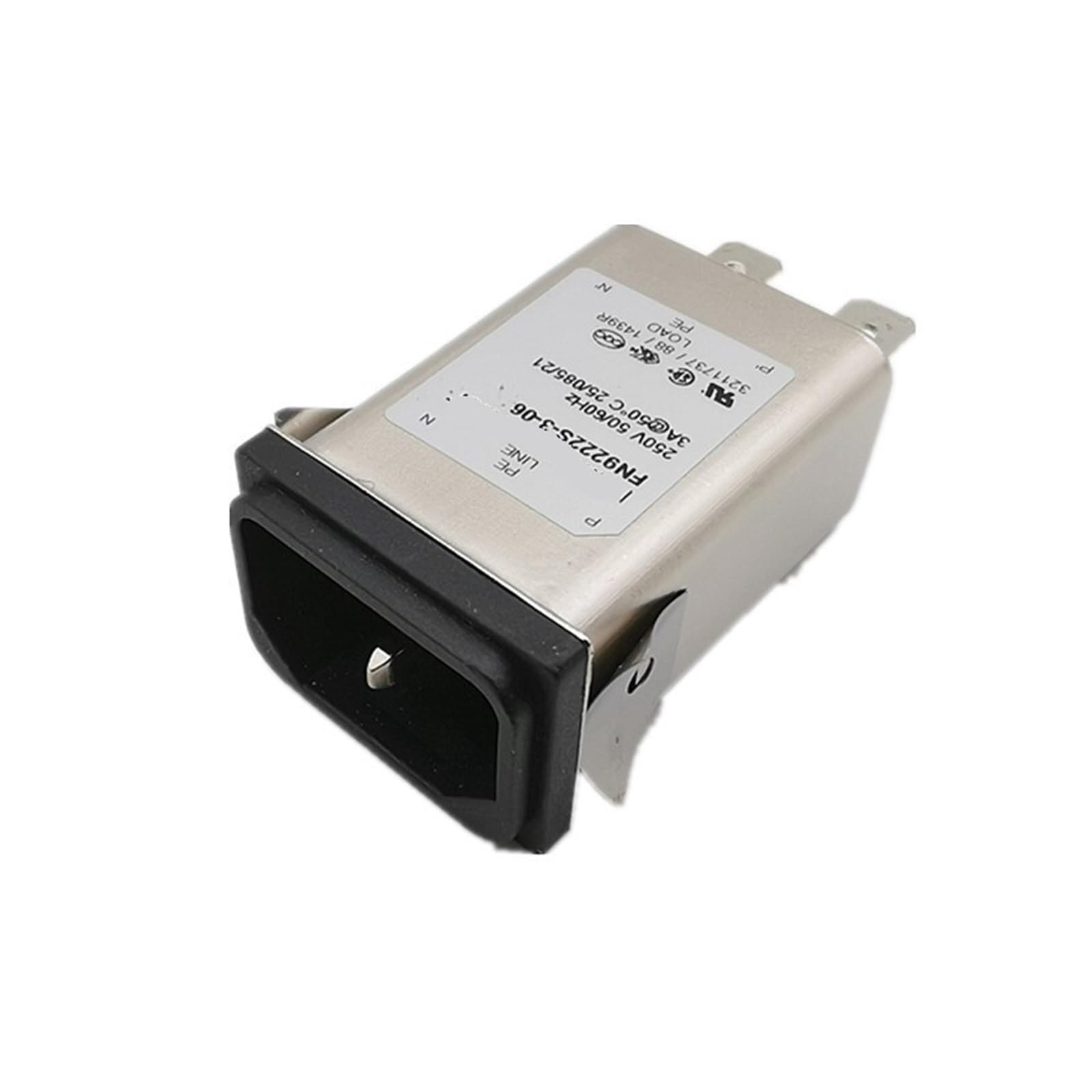 Filtre de prise FN9222S-3-06 stoppe les pannes électriques dues aux bruits 3A