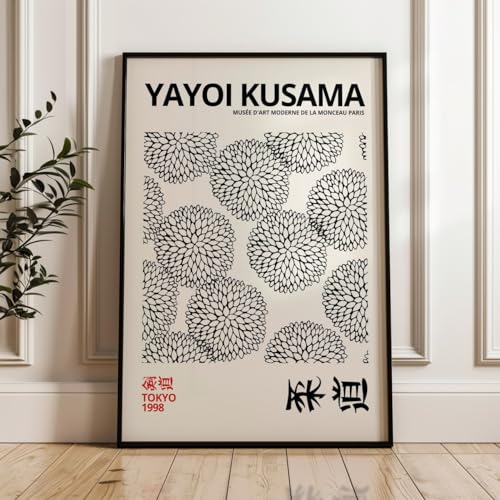 Poster Yayoi Kusama 70x100 cm habillez votre mur vide avec cette affiche sans cadre