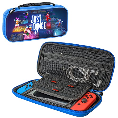Just Dance 2023 Officiel Sacoche De Rangement Rigide Et Anti Choc Pour Nintendo Switch Etui Zippé En Eva Housse De Protection Pour Console Jeux Et Accessoires - vue 5