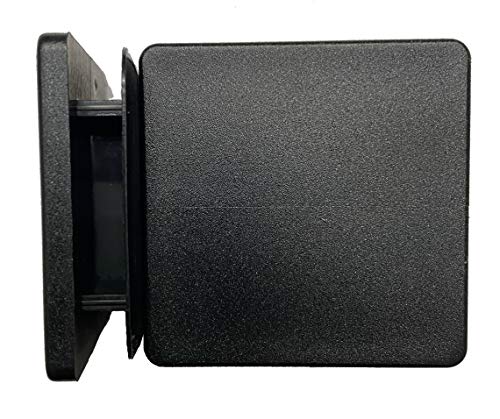 Image of Protection Force 1-1 /2 inch 38mm (Pack of 4) Square OD Tubing Plastic Insert Plug, Tubing Post End Cap, Chair Glide