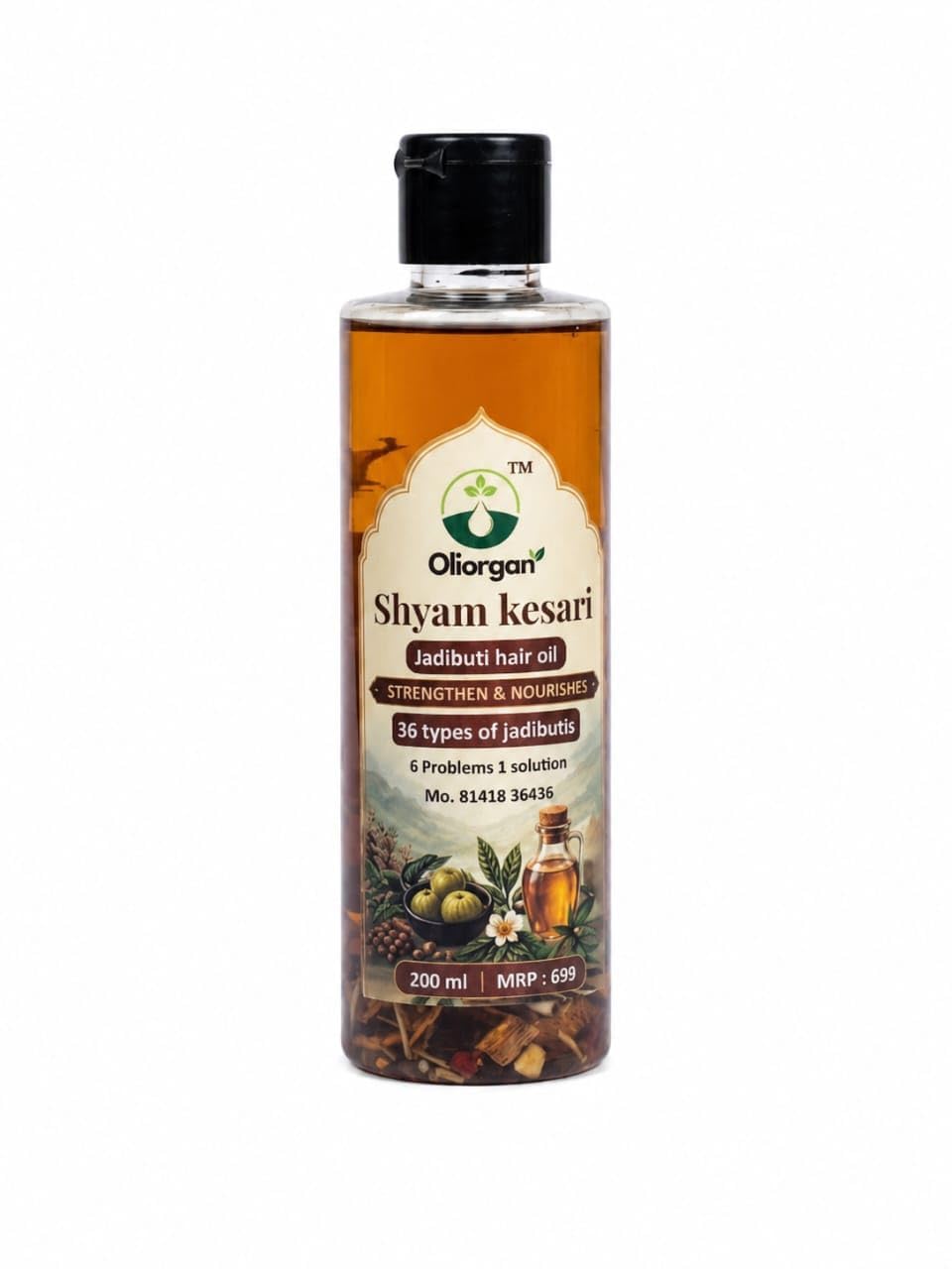 Shyam Kesari Jadibuti Herbal Hair Oil with 36 Natural Herbs-image-22