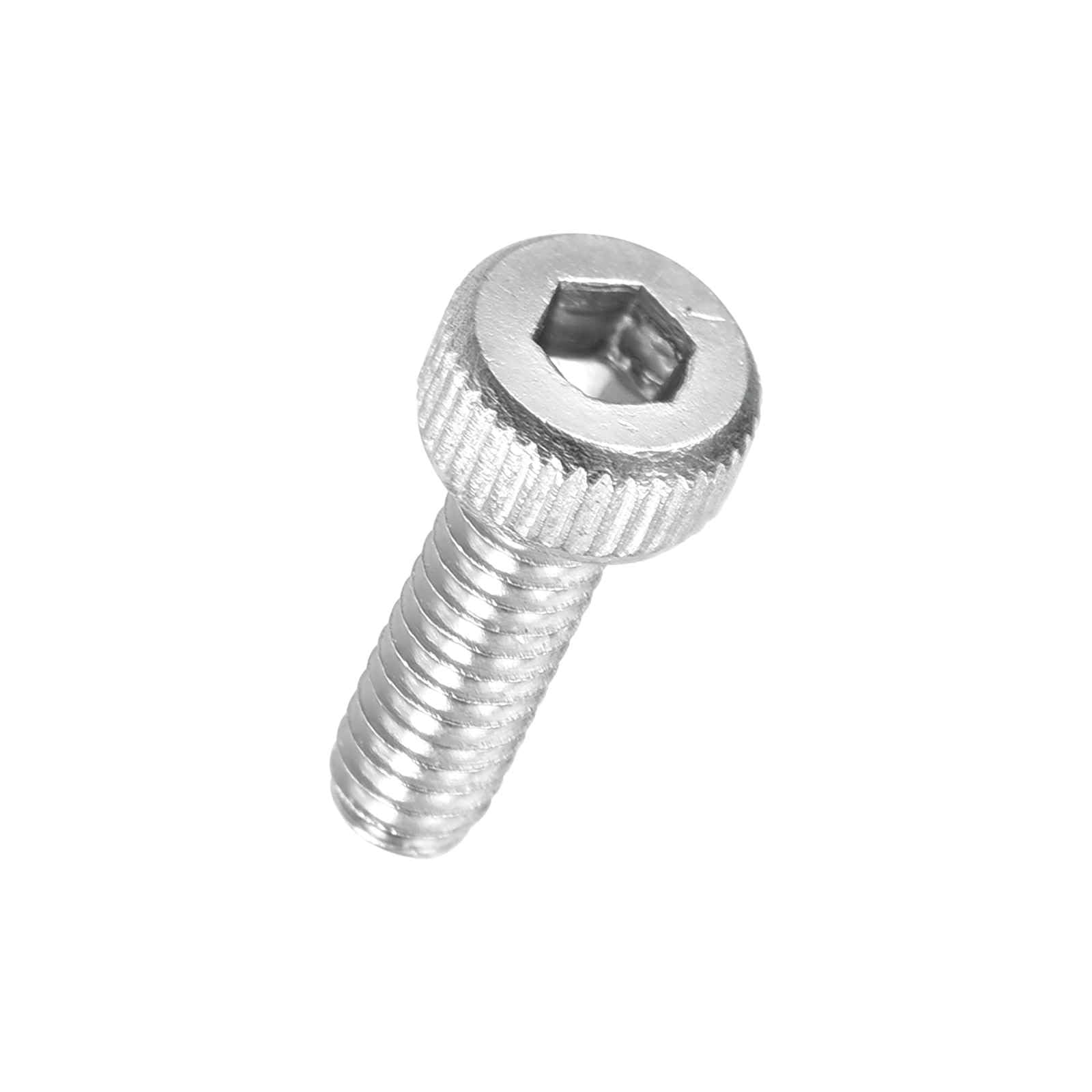 Kozelo 100pcs Socket Head Cap Screws - [M2-0.4 x 5mm] 304 Stainless Steel Allen Socket Drive for Electrical Motor 3D Printing Fan Engine Replacement Use, Silver — image 1