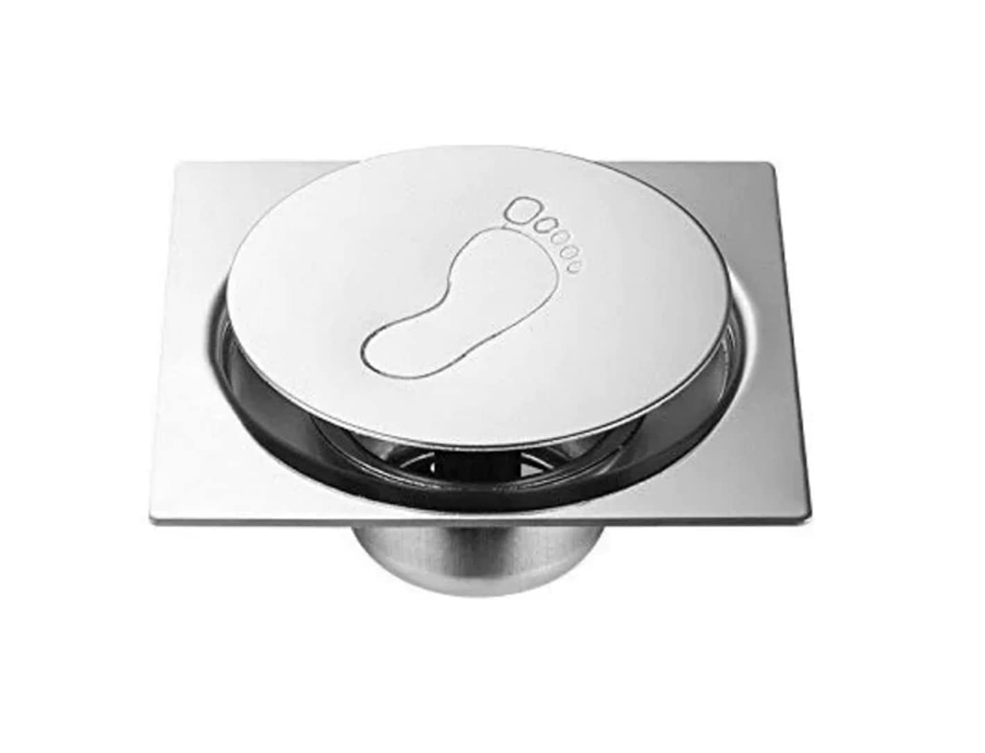 Aquieen Pop Up Grating Floor Push to Open Floor Grating SS 304 (Pop Up Floor Graing 5 x 5 (Square)) (B0C69WY4RB) Amazon Price History, Amazon Price Tracker