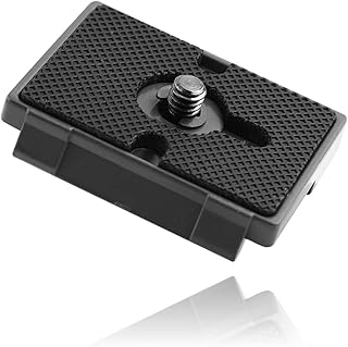 KUIDAMOS Tripod Quick Release Plate for 200PL-14,Quick Release Plate with 1/4 Screw Hole Tripod Mount Plate Quick Release Plate Clamp Compatible for Manfrotto