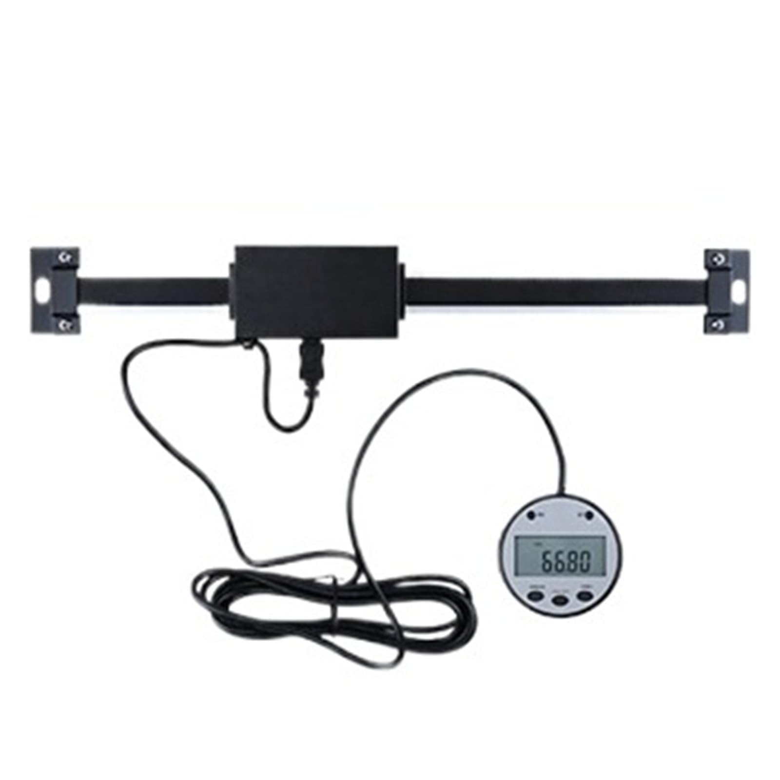 0-150/0-200/0-300mm 0.01mm DRO Magnetic Remote Digital Readout Digital Linear Scale External Display Mill Lathe Ruler Versatile Usage(0-300mm)