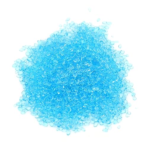 VANZACK DIY Aquarium Stones 500g Pack Fish Tank Bottom Sand Decorative Landscape Safe for All Fish Easy to Use