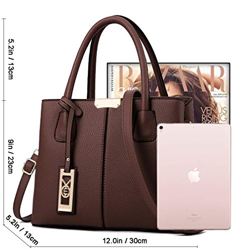 Purses and Handbags for Women Shoulder Tote Bags Top Handle Satchel - Image 8