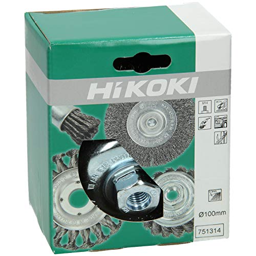 Image of Hitachi 751314 Cup Brush Crimped 100 x M14 x 0.3