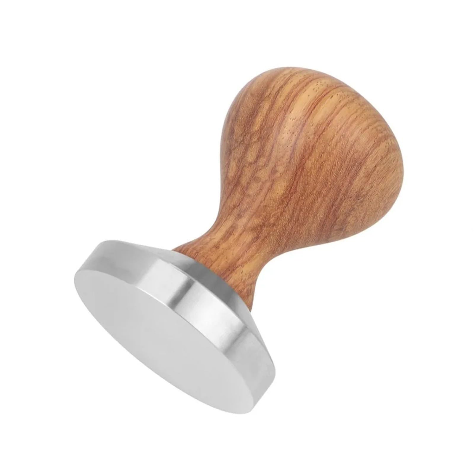 Manico Legno Tamper Caffè Acciaio Inossidabile 304 Base Leggero
